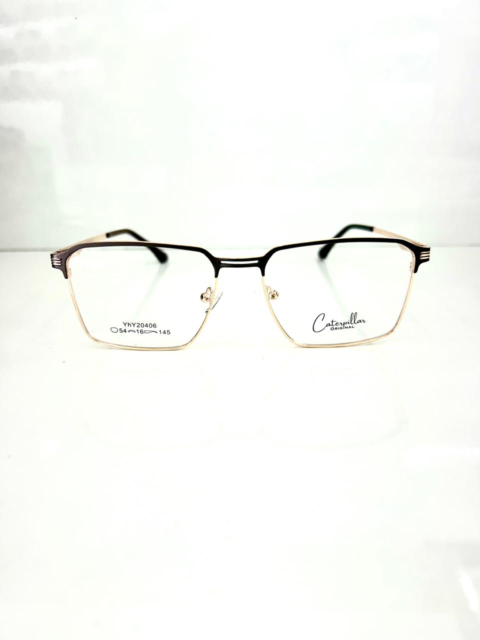 Square shape Golden metal